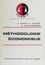 Alain Mingat et Pierre Salmon - Méthodologie économique.