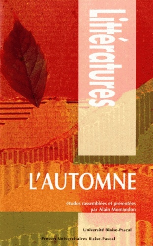 Alain Montandon - L'automne.