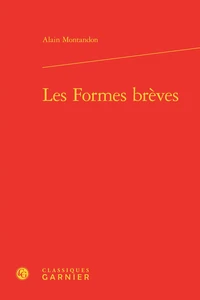 Les formes brèves