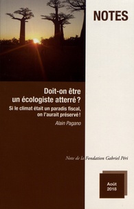 Doit-on être un écologiste atterré ? - Si le climat était un paradis fiscal, on laurait préservé!.pdf