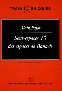 Alain Pajor - Sous-espaces LN/L des espaces de Banach.