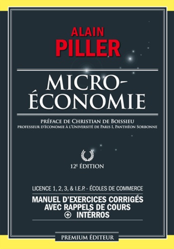 Alain Piller - Microéconomie.