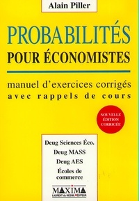 Alain Piller - Probabilites Pour Economistes.