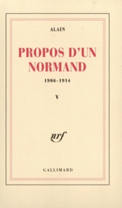  Alain - Propos d'un Normand - Tome 5.