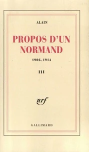 Propos d'un Normand