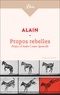  Alain - Propos rebelles.