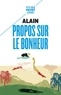  Alain - Propos sur le bonheur.