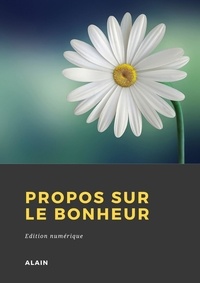 Téléchargements d'ebooks epub mobiles gratuits Propos sur le bonheur en francais