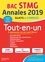 Annales BAC STMG. Tout-en-un  Edition 2019