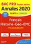 Français Histoire-Géo-EMC Bac Pro. Sujets et corrigés  Edition 2020