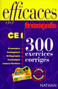 Alain Rausch et Maurice Obadia - Francais Ce1. 300 Exercices Corriges.