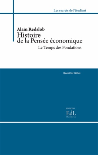 Alain Redslob - Histoire de la pensée économique.
