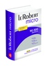 Alain Rey - Le Robert Micro - Dictionnaire d'apprentissage du français.