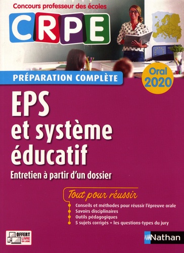 EPS et système éducatif oral CRPE. Entretien à partir d'un dossier  Edition 2020