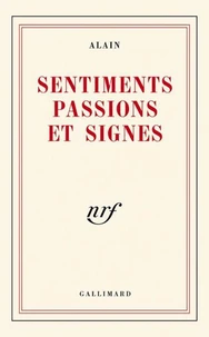 Sentiments, passions et signes
