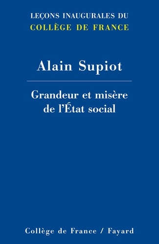 Grandeur et misère de l'Etat social