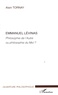 Alain Tornay - Emmanuel Lévinas - Philosophie de l'autre ou philosophie du moi ?.