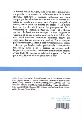 Cinq études sur Aragon, Théâtre/Roman. Du texte à l'arrière-texte