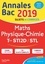 Annales BAC Maths physique-Chimie Tles STI2D/STL  Edition 2019