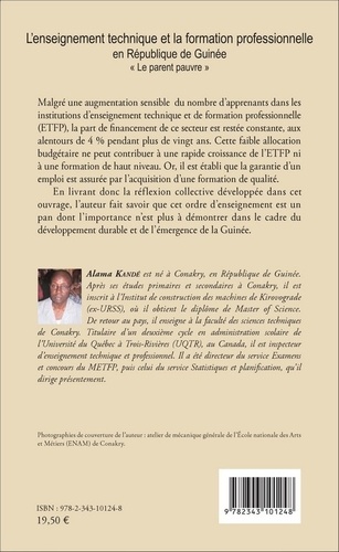 L'enseignement technique et la formation professionnelle en République de Guinée. "Le parent pauvre"