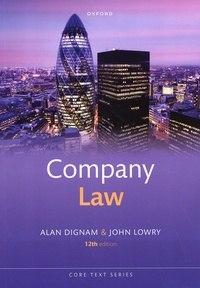 Alan Dignam et John Lowry - Company Law.