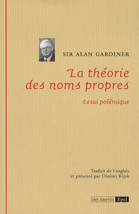 La théorie des noms propres
