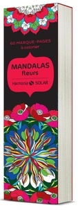 Alan Guilloux - Mandala fleurs - 60 marque-pages à colorier.