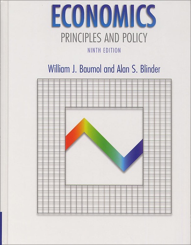 Alan-S Blinder et William-J Baumol - Economics. Principles And Policy, Cd-Rom Included, 9th Edition.