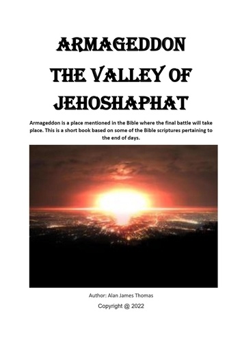  Alan Thomas - Armageddon the Valley of Jehoshaphat.
