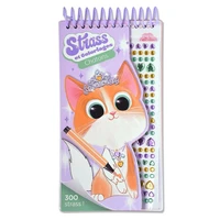 Strass et coloriages chatons