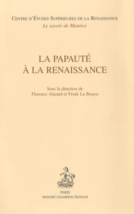 La papauté à la Renaissance