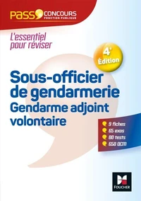 Pass'Concours Sous-officier de gendarmerie / Gendarme adjoint volontaire