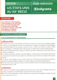 Les Etats-Unis au XXe siècle