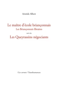 Le maître d'école briançonnais
