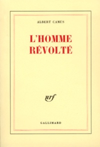 Télécharger le livre pdf L'homme révolté par Albert Camus 9782070212095 in French