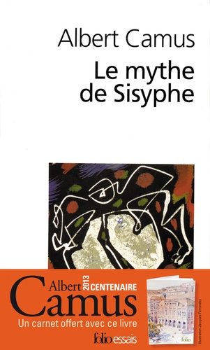 Albert Camus - Le mythe de Sisyphe - Avec carnet offert.