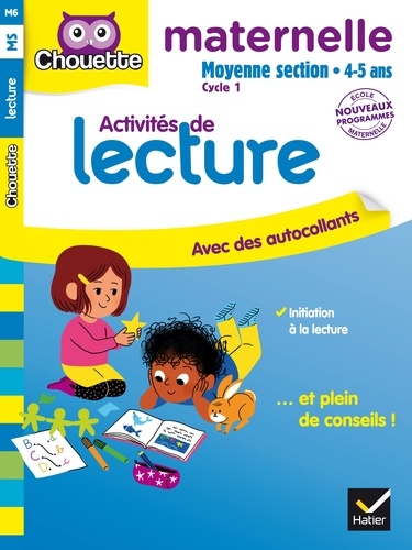 Albert Cohen et Jean Roullier - Activités de lecture, maternelle moyenne section cycle 1.