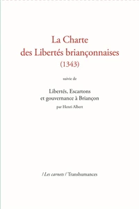 La Charte des Libertés briançonnaises (1343)