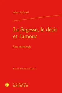 La Sagesse, le désir et l'amour