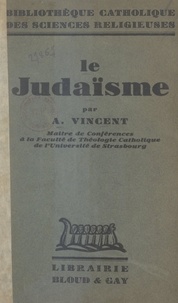 Albert Vincent - Le judaïsme.