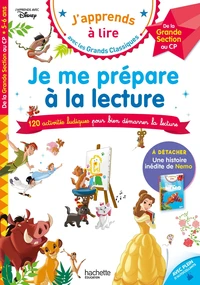 Je me prépare à la lecture