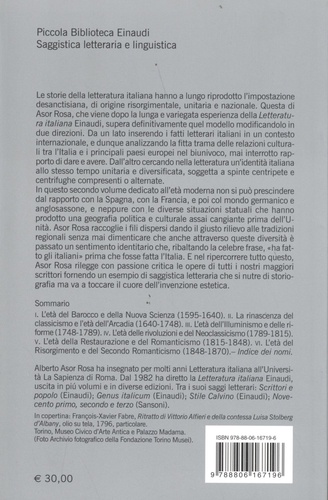 Storia europea della letteratura italiana -... de Alberto Asor Rosa - Grand  Format - Livre - Decitre