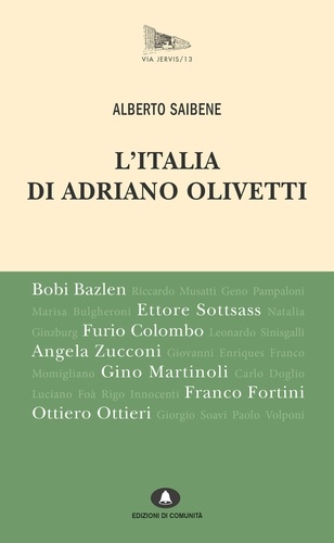 Alberto Saibene - L'Italia di Adriano Olivetti.
