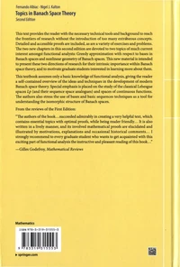 Topics in Banach Space Theory