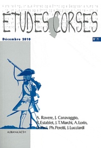 Michel Casta - Etudes corses N° 71, Décembre 2010 : .
