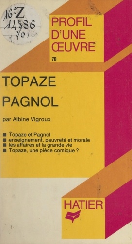 Topaze, Pagnol. Analyse critique