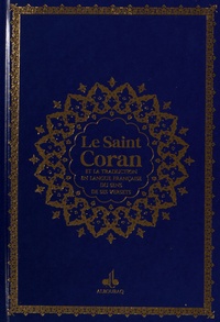  Albouraq - Le Saint Coran et la traduction en langue française du sens de ses versets - Avec couverture bleu électrique.