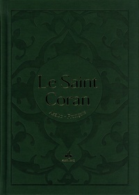  Albouraq - Le Saint Coran et la traduction en langue française du sens de ses versets - Avec dorure, couverture verte.