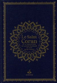  Albouraq - Le Saint Coran - Et la traduction en langue française du sens de ses versets. Couverture bleu nuit.