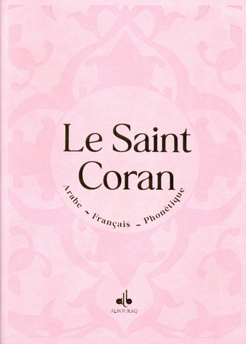 Coran Rose Clair - Arabe et Français - Petit format